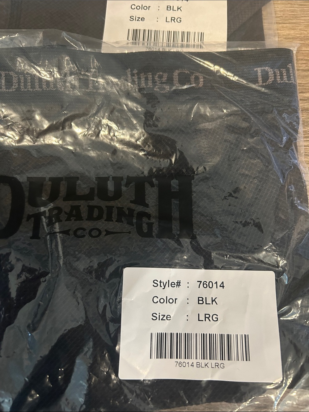 NWT Duluth Trading Co Black Buck Naked Performance Briefs Pack of 6 Size L - Picture 2 of 4
